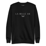 LA BELLE VIE SWEATSHIRT • EMBROIDERED PULLOVER