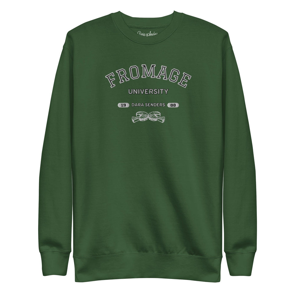 FROMAGE UNIVERSITY SWEATSHIRT