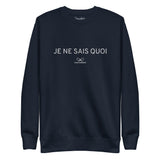 JE NE SAIS QUOI | EMBROIDERED PULLOVER | BLOCKPRINT