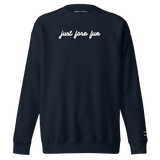 Just Fore Fun – Embroidered Golf Sweatshirt