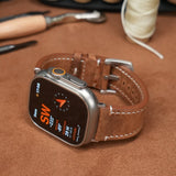 Universal Vintage Leather Band – 20 - 26mm for Apple Watch & Traditional Watches – Italian Cowhide - Wear with style