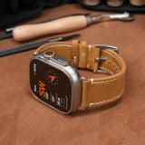 Universal Vintage Leather Band – 20 - 26mm for Apple Watch & Traditional Watches – Italian Cowhide - Wear with style