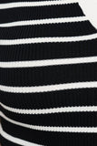 V-Neck Striped Polo Shirt - Wear with style