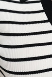 V-Neck Striped Polo Shirt - Wear with style