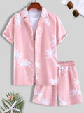 Vacation mood men beach shorts set - Wear with style