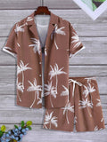 Vacation mood men beach shorts set - Wear with style