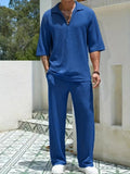 Vacation Summer Men's retro casual pants set - Wear with style