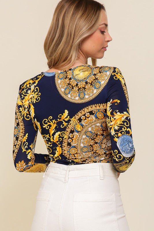 Venezia long sleeve bodysuit - Wear with style