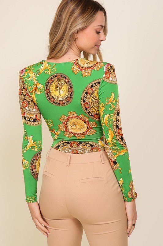 Venezia long sleeve bodysuit - Wear with style
