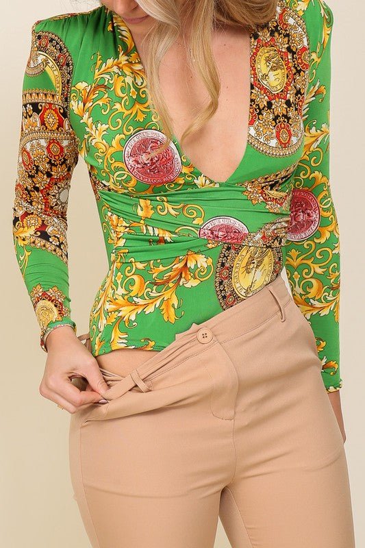 Venezia long sleeve bodysuit - Wear with style