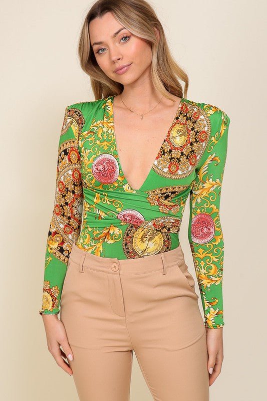 Venezia long sleeve bodysuit - Wear with style