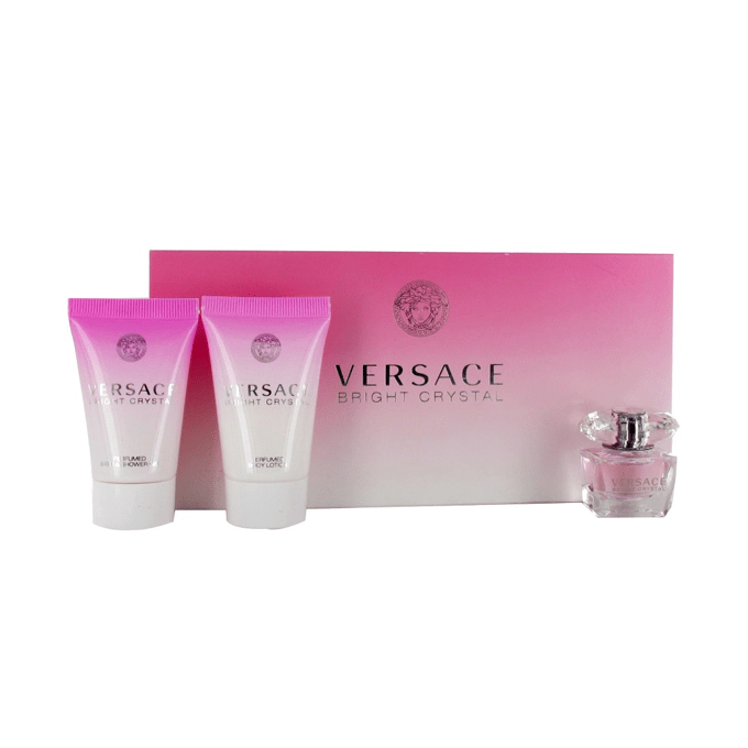 Versace Bright Crystal 3-Piece Mini Gift Set for Women