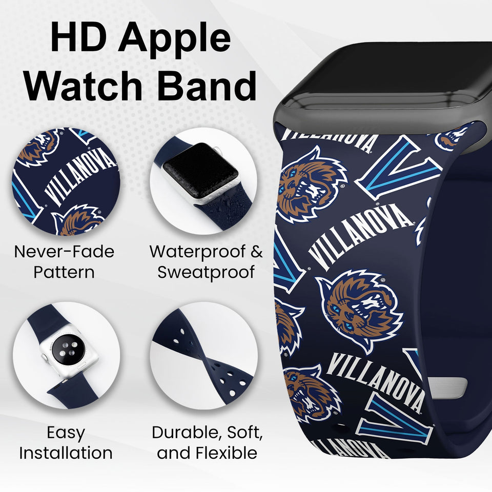 Villanova Wildcats HD Apple Watch Band - Wear with style