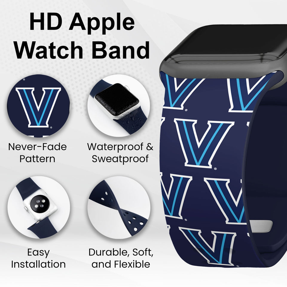 Villanova Wildcats HD Apple Watch Band - Wear with style