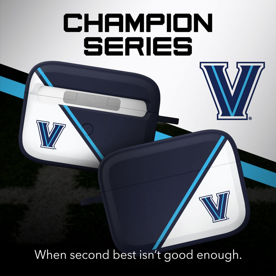 Villanova Wildcats HDX Champion Series Apple AirPods Pro 1 & 2 Case Cover - Wear with style