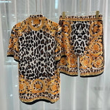 Vintage Luxury two piece beach shorts set - Wear with style