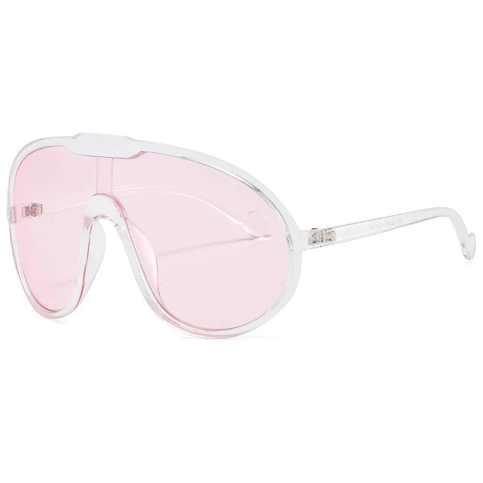 Vintage One Piece Champagne Sunglasses - Wear with style
