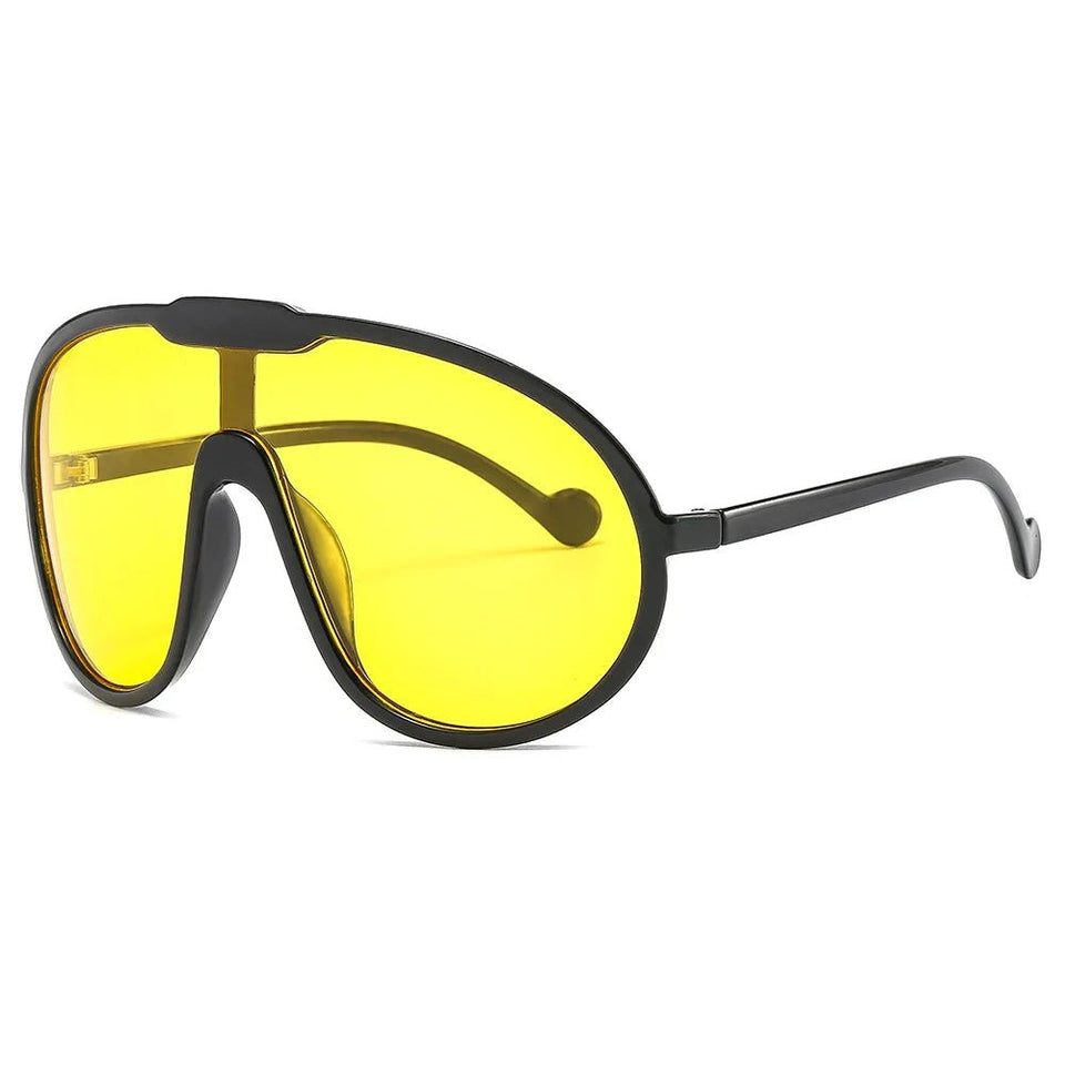 Vintage One Piece Champagne Sunglasses - Wear with style