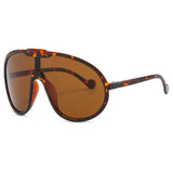 Vintage One Piece Champagne Sunglasses - Wear with style
