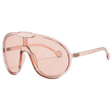 Vintage One Piece Champagne Sunglasses - Wear with style
