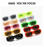 Vintage Small Rectangle Sunglasses - Wear with style