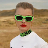 Vintage Small Rectangle Sunglasses - Wear with style