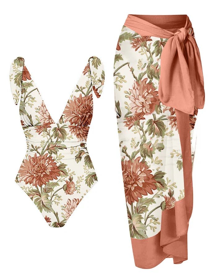 Vintage style one piece swimsuit - Wear with style