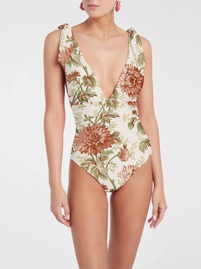 Vintage style one piece swimsuit - Wear with style