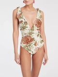 Vintage style one piece swimsuit - Wear with style