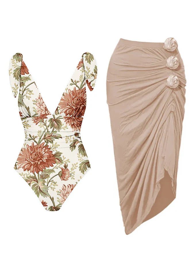 Vintage style one piece swimsuit - Wear with style