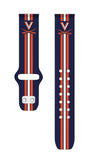 Virginia Cavaliers HD Watchband for Samsung, Garmin, Fossil, and More for Samsung, Garmin, Fossil, and More - Wear with style