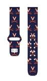 Virginia Cavaliers HD Watchband for Samsung, Garmin, Fossil, and More for Samsung, Garmin, Fossil, and More - Wear with style
