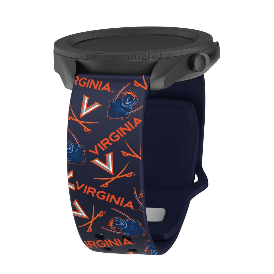 Virginia Cavaliers HD Watchband for Samsung, Garmin, Fossil, and More for Samsung, Garmin, Fossil, and More - Wear with style