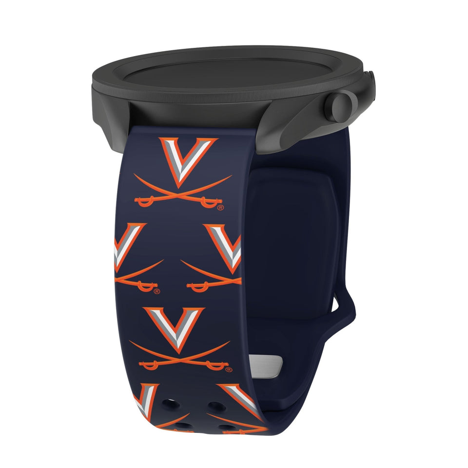 Virginia Cavaliers HD Watchband for Samsung, Garmin, Fossil, and More for Samsung, Garmin, Fossil, and More - Wear with style