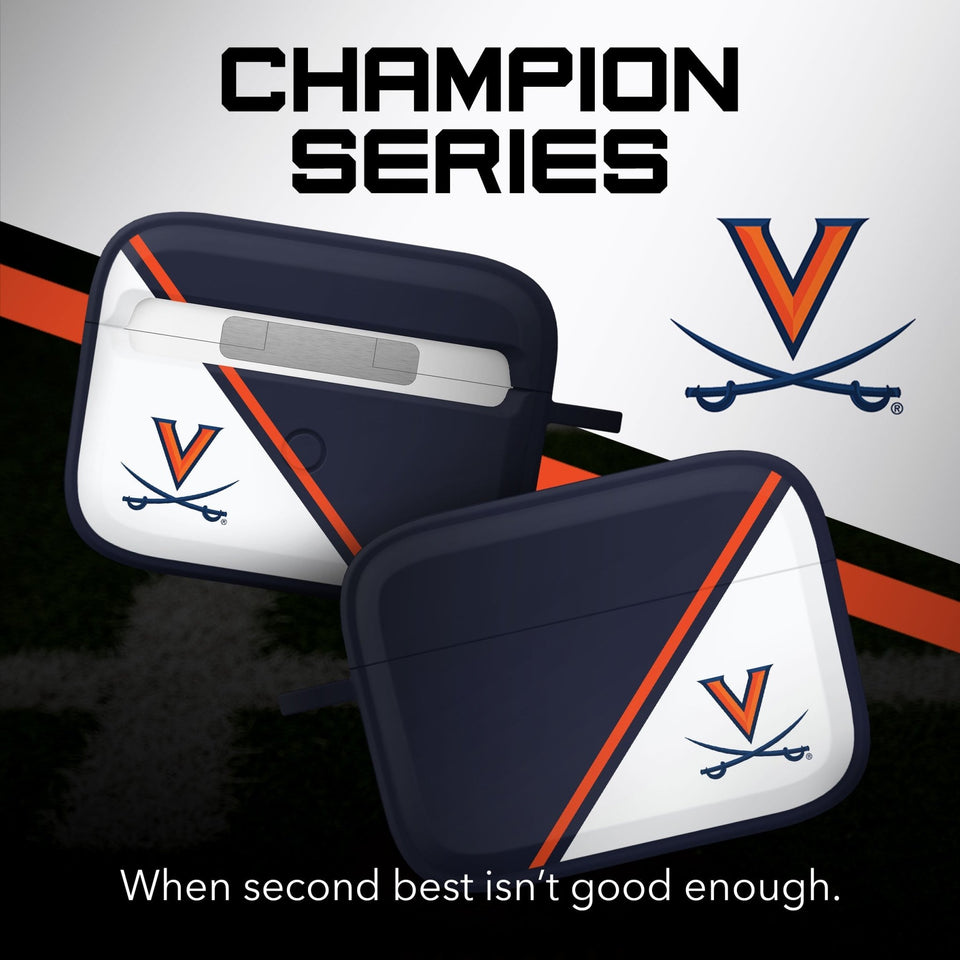 Virginia Cavaliers HDX Champion Series Apple AirPods Pro 1 & 2 Case Cover - Wear with style