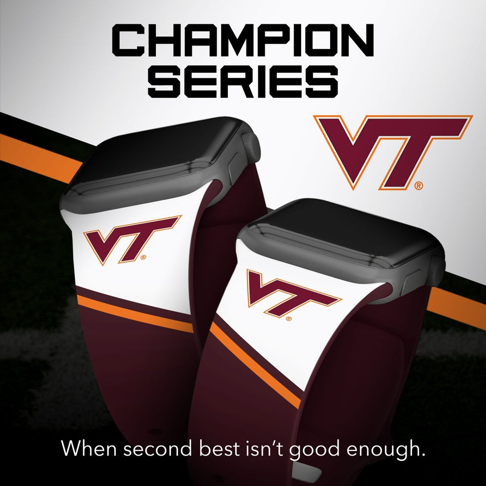 Virginia Tech Hokies HD Apple Watch Band - Wear with style