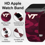 Virginia Tech Hokies HD Apple Watch Band - Wear with style