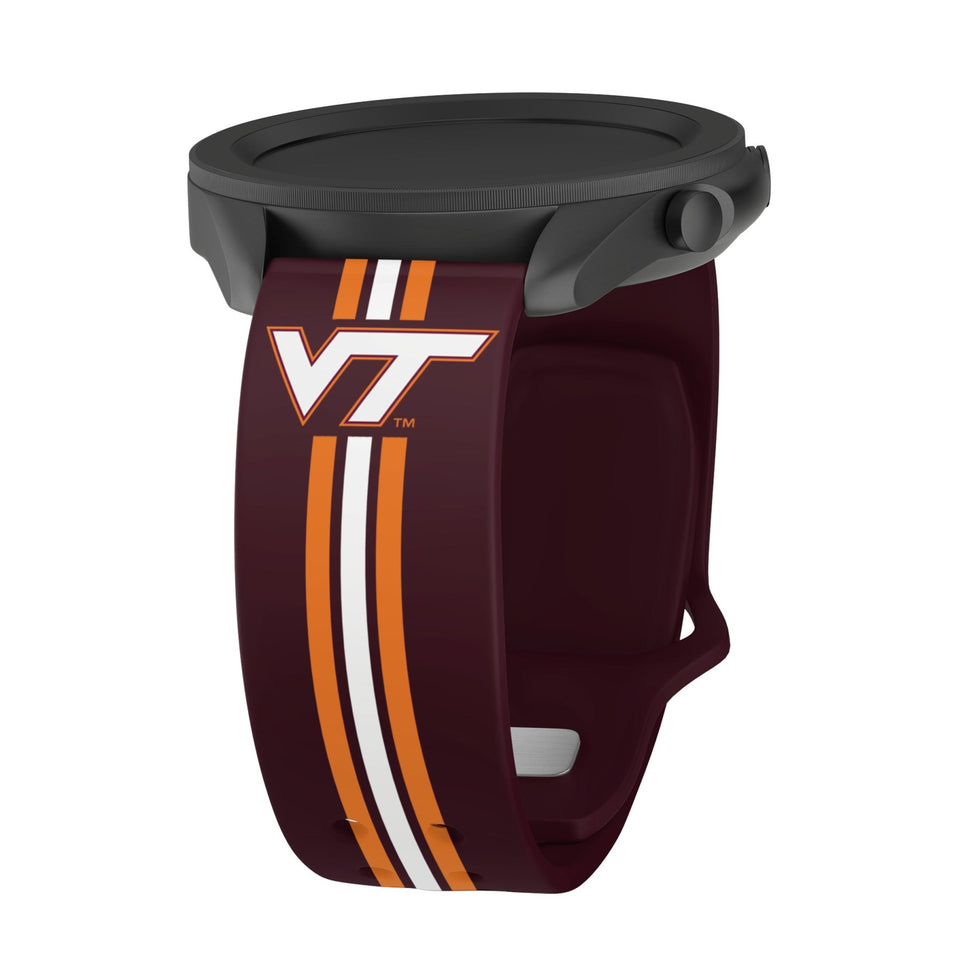 Virginia Tech Hokies HD Watchband for Samsung, Garmin, Fossil, and More for Samsung, Garmin, Fossil, and More - Wear with style