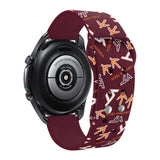 Virginia Tech Hokies HD Watchband for Samsung, Garmin, Fossil, and More for Samsung, Garmin, Fossil, and More - Wear with style