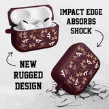 Virginia Tech Hokies HDX AirPods Pro 1 & 2 Case Cover - Wear with style