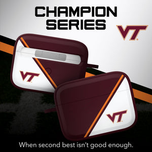 Virginia Tech Hokies HDX Champion Series Apple AirPods Pro 1 & 2 Case Cover - Wear with style