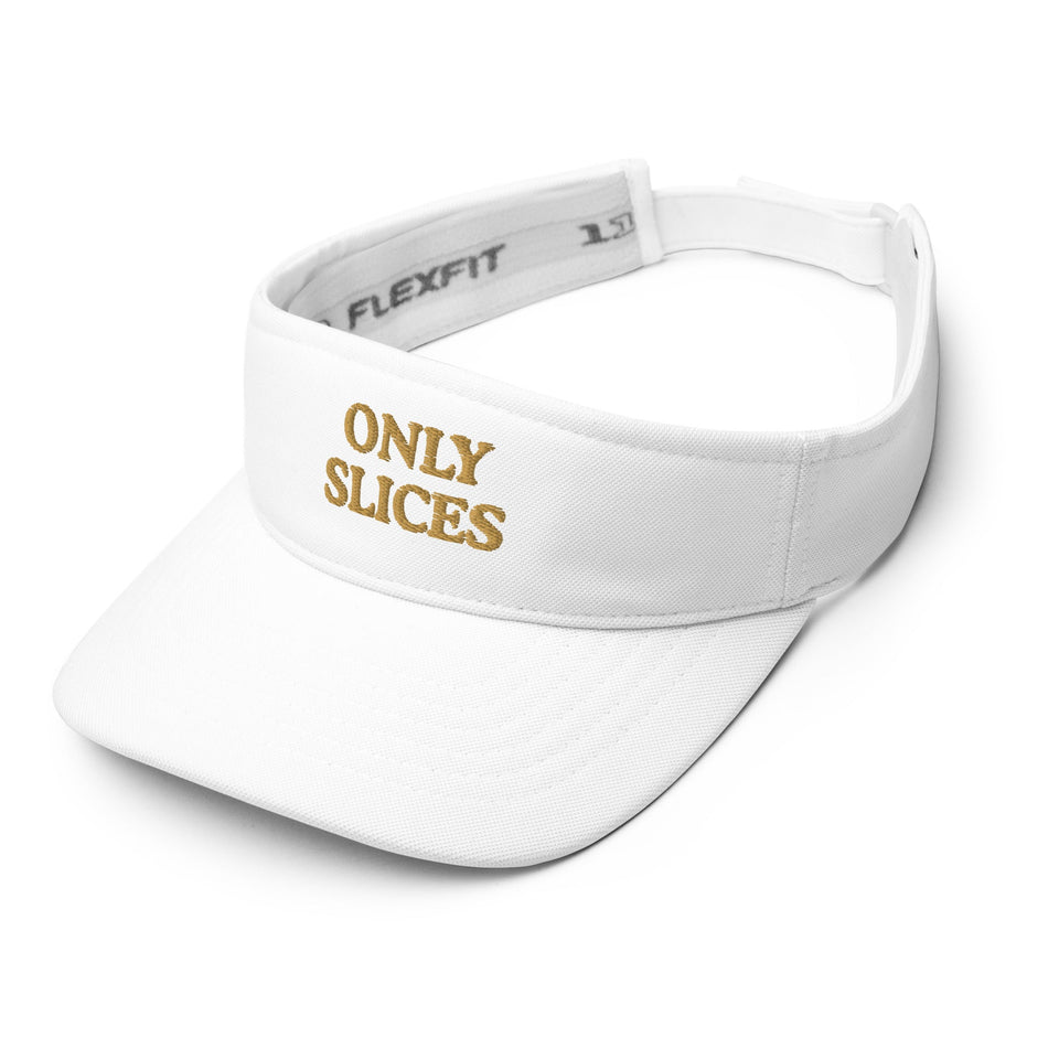Only Slices Women’s Golf Embroidered Visor