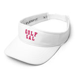 Golf Gal Embroidered Golf Visor for Women
