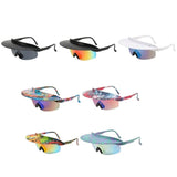 Visor windproof Sunglasses - Wear with style