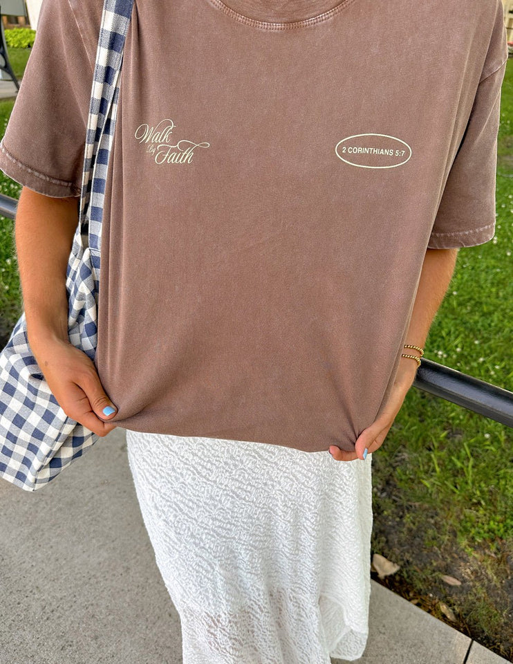 Walk by Faith Unisex Tee - Wear with style