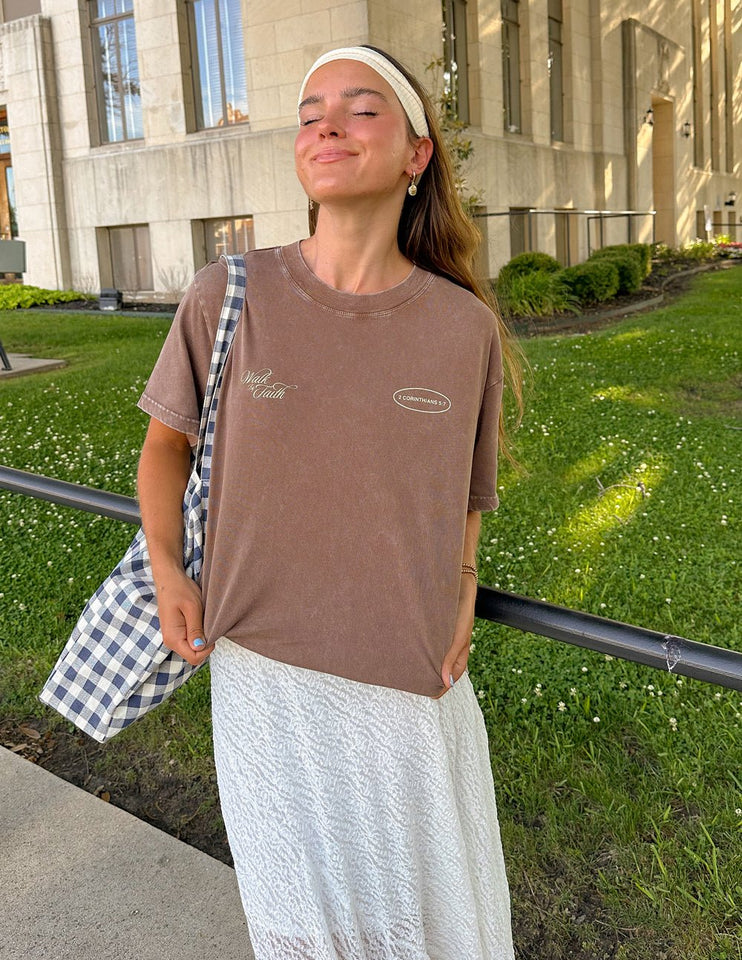Walk by Faith Unisex Tee - Wear with style