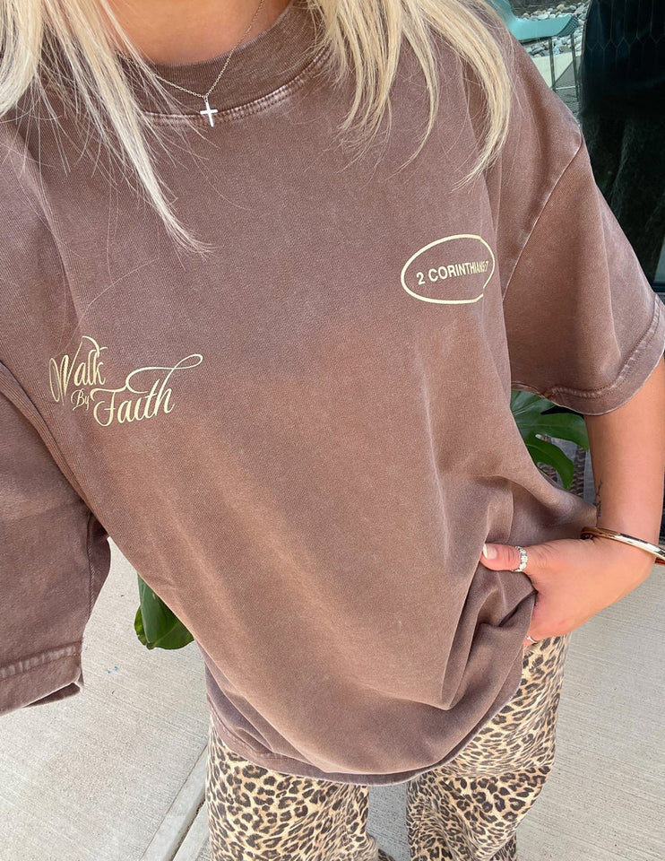 Walk by Faith Unisex Tee - Wear with style
