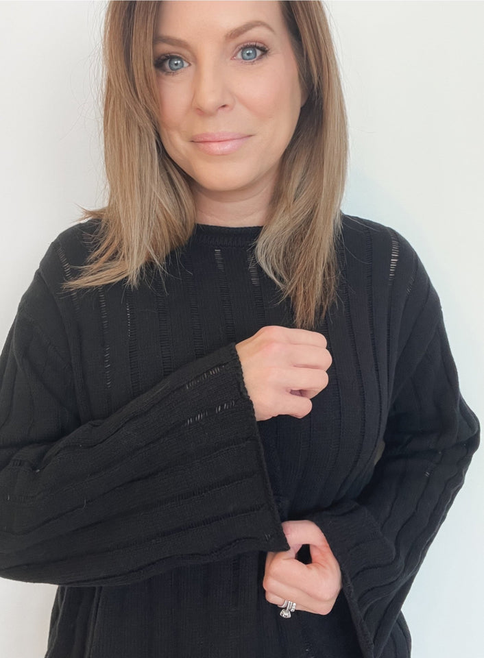 Warm Sands Sweater-Black-Final Sale - Wear with style