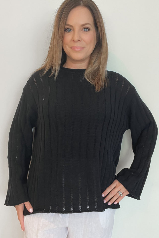 Warm Sands Sweater-Black-Final Sale - Wear with style