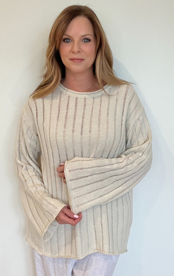 Warm Sands Sweater-Natural-Final Sale - Wear with style